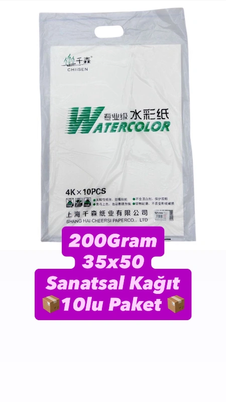 200GR SANATSAL KAĞIT 35X50 / 10LU PAKET